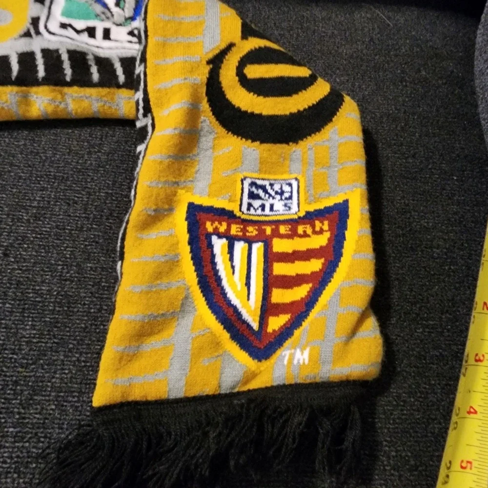 Western/Eastern MLS Scarf 2013 Playoffs Continental Partner Sponsor‎ Red,Yellow